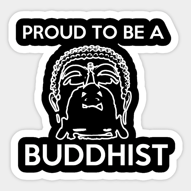 buddhist Sticker by FUNNY LIFE